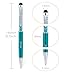 Stylus Touch Pens,SKOLOO 7 Pack 2 in 1 Crystal Capacitive Metallic Stylus&Ballpoint Pen for Samsung S7 Edge,iPhone 6s plus/SE,iPad Pro,iPod,Android,All Universal Touch Screens Devices,7 Colors