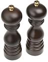 Peugeot Paris Classic 7-Inch Salt and Pepper Mill Set, Chocolate Matte
