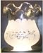 81282 Five Inch Frosted Lamp Shade Gape Design