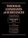 Book Thermal Constants of Substances