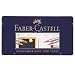 Faber-Castel 113212 - Holzfarbstifte Fabermaler f�r Tafel und Heft 12St�ck in Metalldose