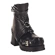 PIRATE-08 2 1/2" Detachable Ankle Shaft Ankle Boot