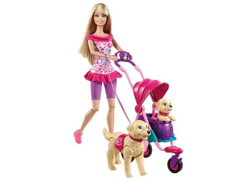 barbie puppy stroller