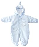 Dandelion Baby Pram Suit for 0 - 3 Months (Blue)