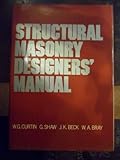 Structural masonry designer's manual