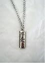 Naruto: Gaara "Ai" and Konoha Tablet Necklace