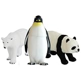 AMP Endangered Species USB Drive Trio - 3x 4GB Panda, Penguin, Polar Bear