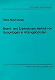 Brand- und Explosionssicherheit von Gasanlagen in Gebäuden Produktbild