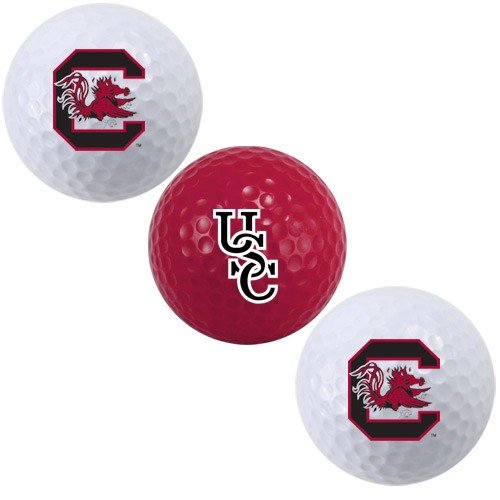 South Carolina Gamecocks 3-pack Golf Balls