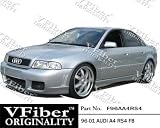 158109 - F96AA4RS4 - Audi A4 96-01 4dr VFiber PURE-FRP RS4 1-piece Front Bumper