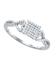 0.18CTW DIAMOND FASHION RING