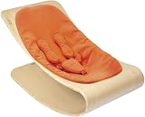 coco stylewood baby lounger - Natural - Harvest Orange