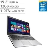 ASUS X550JX 15.6" Laptop FHD 1080p Intel Corei7-4720HQ 12GB Memory 1TB HDD NVIDIA GTX 950M 2GB DVD-RW Bluetooth 4.0 1 Year Accidental Damage Protection