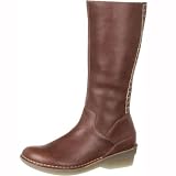 Dr. Martens Athena Mid Calf Tan Genuine Leather Boot