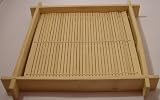 Sushi Mat Wooden Server 19x19cm 3cm deep Superior quality Bamboo