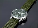 Seiko 5 Men's Nylon Band Self-Winding Automatic Watch Model SNK805K2