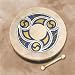Musical Instruments : Irish Bodhran Trinity Design 18" (Waltons)