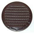 Maurice Franklin Louver #RLB-100 4" 4PK 4" Brown Mini Louver