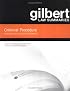 Gilbert Law Summaries: Criminal Procedure, 16th Edition