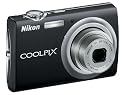 Nikon Coolpix S220 Digital Camera - Black (10.0MP, 3x Optical Zoom) 2.5 inch LCD