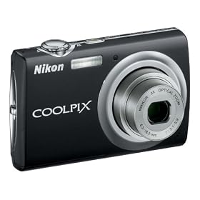 Nikon Coolpix S220 Digital Camera - Black (10.0MP, 3x Optical Zoom) 2.5 inch LCD
