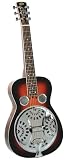 Regal Traditional Series Studio Dobros Guitar with Power Reflex Sound Chamber (Squareneck, Vintage Sunburst)