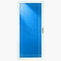 35013 36' WHT FV Door