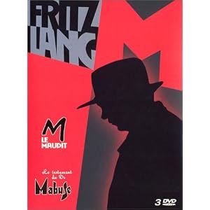 Coffret Fritz Lang 3 DVD : M. le maudit / Le Testament du Dr. Mabuse / DVD Bonus