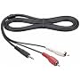 Thomson - C�ble rca-m x2+jack d 3,5 m-2 m