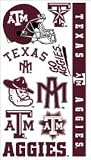 Texas A&M Aggies Temporary Tattoos - Pack of 6