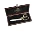 Mundial 470-8GB Fully Forged 8-Inch Gold-Handled Dressmaker Shears in Wooden Gift Box