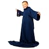 Gift House Int Couverture � manches enfant Bleu 122 x 175 cm (Import Grande Bretagne)