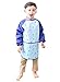 Plie Waterproof Kids Art Smocks 37 Colors (Age 1-10, S-XXL size), Blue Bear (09-S)