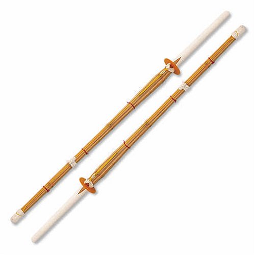 Kendo Shinai Traditional Japanese Bamboo Practice Sword SET