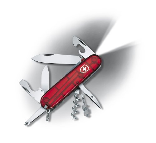 Victorinox Offiziersmesser. Spartan Lite, rot transparent