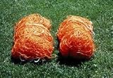 Polyethylene Orange Soccer Net