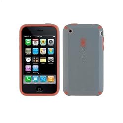 Speck Iph3G-Cndy-Lgry Iphone 3G Candyshell Watermelon Gumball (Light Grey/Pink)