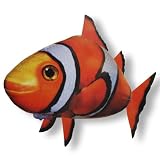 Air Swimmers RC Remote Control Flying Fish Inflatable Toy - ClownFish Nemo
