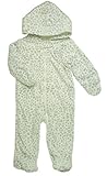 カーターズ carter's baby line 長袖ジャンプスーツ 9ヶ月 白 グレー ヒョウ柄 127-908 【並行輸入品】