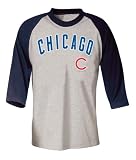 Chicago Cubs Batting Champ 3/4 Sleeve Raglan T-Shirt