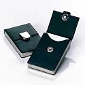 Genuine Leather Magnetic Closing Business or Credit Card Holder / Case