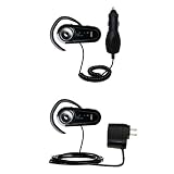 Essential Kit for the Jabra BT8010 - includes Car and Wall Charger with Rapid Charge Technology - Gomadic Brand w/ TipExchange Technology