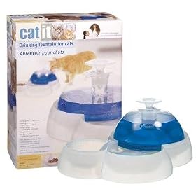 Cat It Fresh and Clear Drinking Fountain for Cats and Puppies - Cat It 50050 by ROLF C HAGEN