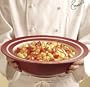 Emeril Professional 12-inch Rimmed Serving Bowl, Very Berry