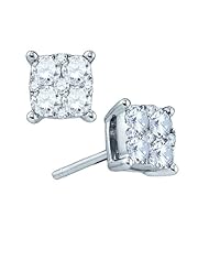 0.71CTW DIAMOND FASHION EARRING