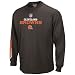 Reebok Cleveland Browns Brown Optimus Long Sleeve T-shirt
