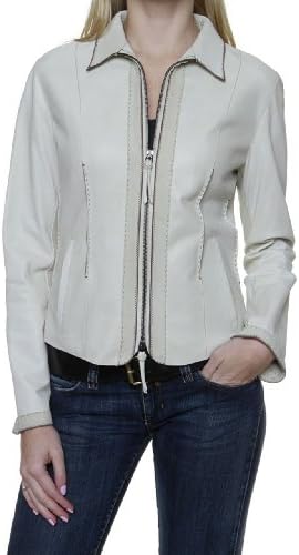 Cristiano di Thiene Sartoria Privata Blouson Leath, Color: Cream, Size: 36