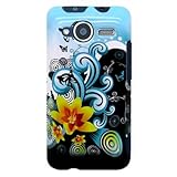 Hard Snap-on Shield With YELLOW FLOWER LILY Design Faceplate Cover Sleeve C ....