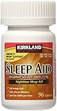 Kirkland Signature Sleep Aid Doxylamine Succinate 25 Mg X 96 Tabs