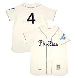 Philadelphia Phillies Authentic 1945 Jimmie Fox Home Jersey by Mitchell & Ness